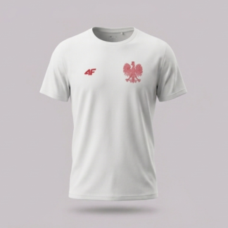 【取寄】ポーランド応援Tシャツ(白)
