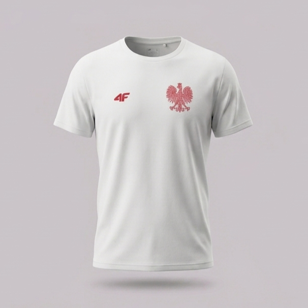 【取寄】ポーランド応援Tシャツ(白)