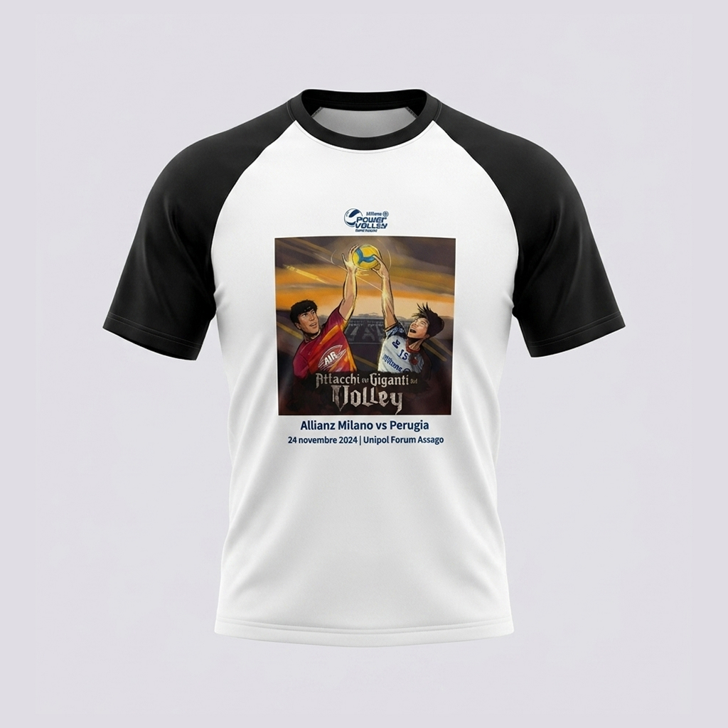 ミラノ対ペルージャ記念Tシャツ – トシキのバレーショップ